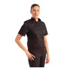 Chef Works Womens Springfield Zip Chefs Jacket Black