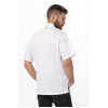 Chef Works Springfield Zipper Mens Chefs Jacket White