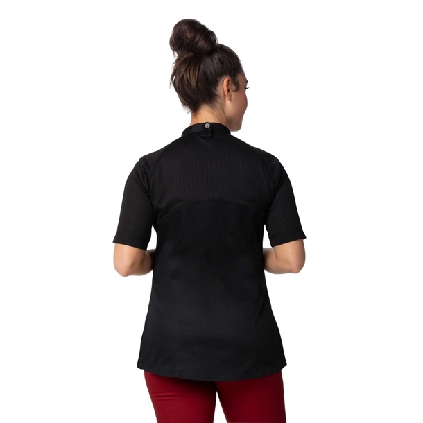 Chef Works Arcadia Women's Chef Jacket Black