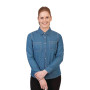 Urbanbar Dexter Women's Denim Shirt Dark Indigo