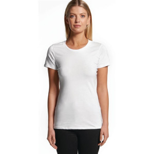 Urbanbar Hawker Women's Slim Fit T-Shirt White