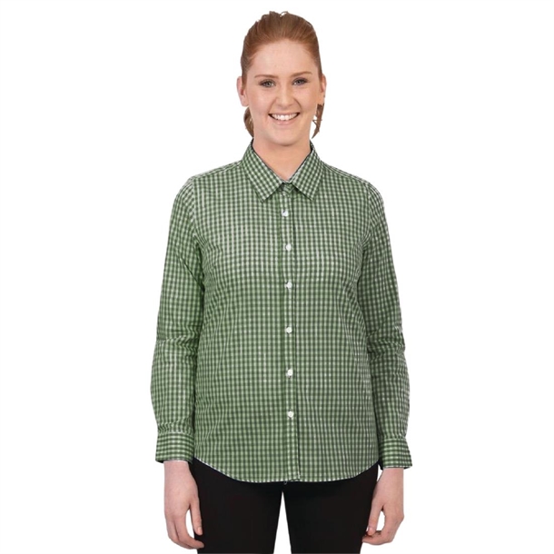 Urbanbar Teddy Women's Gingham Shirt Olive Urbanbar Teddy Women's Gingham Shirt Olive