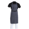 Whites Butchers Stripe Bib Apron Blue/White Whites Butchers Stripe Bib Apron Blue/White