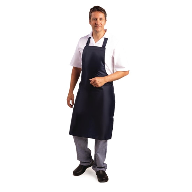 Whites Water Resistant Bib Apron Blue
