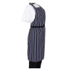 Whites Butchers Stripe Bib Apron Blue/White Whites Butchers Stripe Bib Apron Blue/White