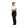Whites Waist Apron Polycotton Black Whites Waist Apron Polycotton Black