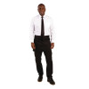 Whites Waist Apron Polycotton Black Whites Waist Apron Polycotton Black