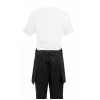 Whites Waist Apron Polycotton Black Whites Waist Apron Polycotton Black