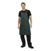 Whites Bib Apron Polycotton Green Whites Bib Apron Polycotton Green