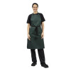 Whites Bib Apron Polycotton Green Whites Bib Apron Polycotton Green