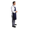 Whites Bib Apron Polycotton Navy Blue Whites Bib Apron Polycotton Navy Blue
