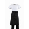 Whites Bistro Apron Polycotton Black Whites Bistro Apron Polycotton Black