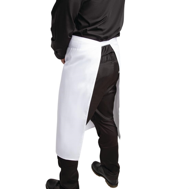 Whites Bistro Apron Polycotton White Whites Bistro Apron Polycotton White