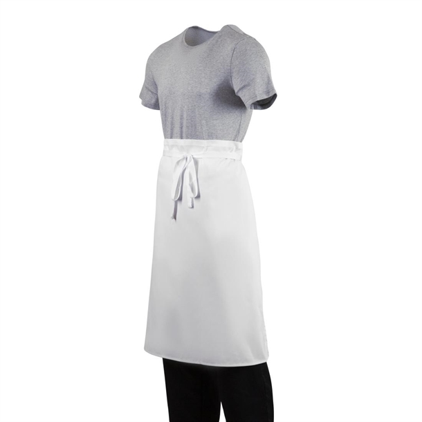 Whites Bistro Apron Polycotton White Whites Bistro Apron Polycotton White