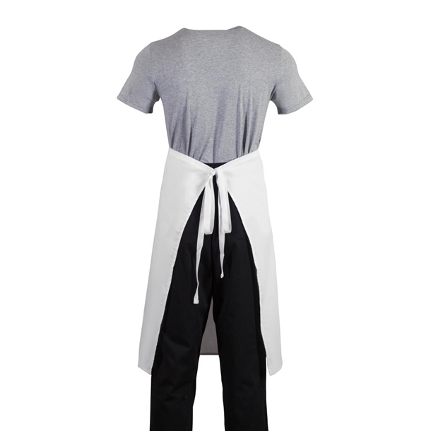 Whites Bistro Apron Polycotton White Whites Bistro Apron Polycotton White