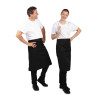 Whites Bistro Apron Polycotton Black Whites Bistro Apron Polycotton Black