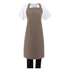 Whites Bib Apron Polycotton Tan Whites Bib Apron Polycotton Tan