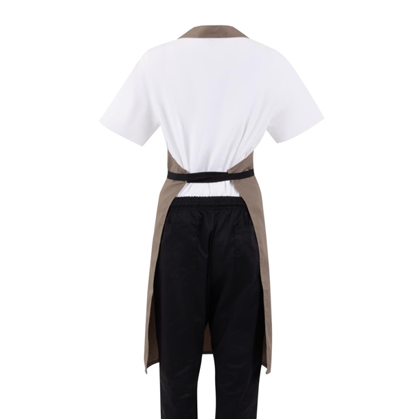 Whites Bib Apron Polycotton Tan Whites Bib Apron Polycotton Tan