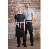 Southside Waist Apron Denim Black with Grey Ties Southside Waist Apron Denim Black with Grey Ties