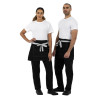 Southside Waist Apron Denim Black with Grey Ties Southside Waist Apron Denim Black with Grey Ties