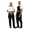 Southside Waist Apron Denim Black with Grey Ties Southside Waist Apron Denim Black with Grey Ties