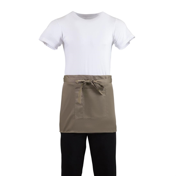 Whites Waist Apron Polycotton Tan Whites Waist Apron Polycotton Tan