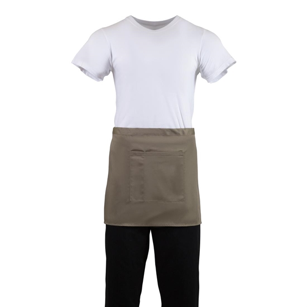 Whites Waist Apron Polycotton Tan Whites Waist Apron Polycotton Tan