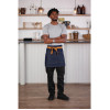 Southside Waist Apron Denim Blue with Tan Ties Southside Waist Apron Denim Blue with Tan Ties