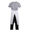 Whites Bistro Apron Polycotton White with Pocket