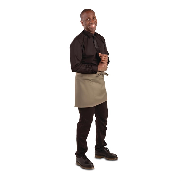 Whites Waist Apron Polycotton Tan Whites Waist Apron Polycotton Tan