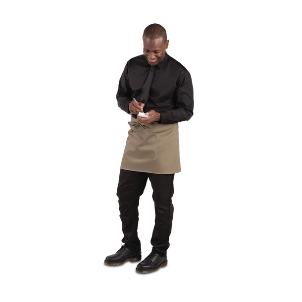 Whites Waist Apron Polycotton Tan Whites Waist Apron Polycotton Tan