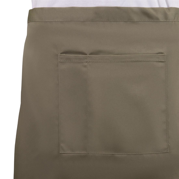 Whites Waist Apron Polycotton Tan Whites Waist Apron Polycotton Tan