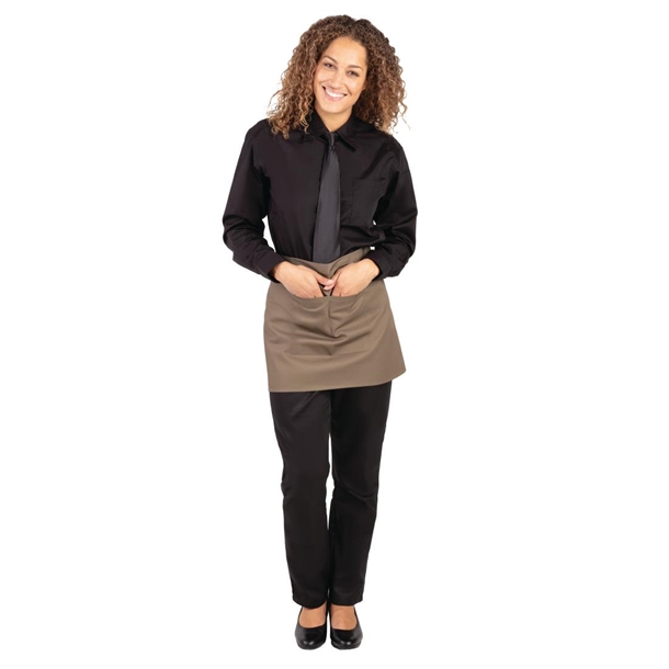 Whites Waist Apron Polycotton Tan Whites Waist Apron Polycotton Tan