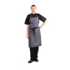 Whites Polycotton Bib Apron Charcoal Whites Polycotton Bib Apron Charcoal