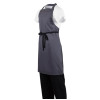 Whites Polycotton Bib Apron Charcoal Whites Polycotton Bib Apron Charcoal