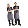 Whites Polycotton Bib Apron Charcoal Whites Polycotton Bib Apron Charcoal