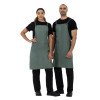 Southside Linen Blend Bib Apron Forest Green Southside Linen Blend Bib Apron Forest Green