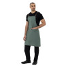 Southside Linen Blend Bib Apron Forest Green Southside Linen Blend Bib Apron Forest Green