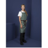 Southside Linen Blend Bib Apron Forest Green Southside Linen Blend Bib Apron Forest Green