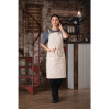 Southside Cotton Canvas Bib Apron Stone