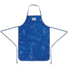 Burnguard Nylon QuicKlean Bib Apron Blue