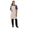 Southside Cotton Canvas Bib Apron Stone