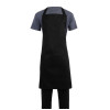 Whites Bib Apron Polycotton Black XL Whites Bib Apron Polycotton Black XL