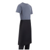 Whites Bistro Apron Polycotton Black with Pocket Whites Bistro Apron Polycotton Black with Pocket