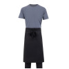 Whites Bistro Apron Polycotton Black with Pocket Whites Bistro Apron Polycotton Black with Pocket