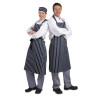 Whites Bib Apron Blue/White Butchers Stripe XL Whites Bib Apron Blue/White Butchers Stripe XL
