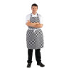 Whites Bib Apron Black/White Check