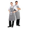 Whites Bib Apron Black/White Check