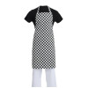 Whites Bib Apron Black/White Check