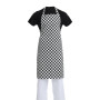 Whites Bib Apron Black/White Check